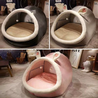 Giant Cartoon Pet Bed Tent for Cats and Small Dogs, Cozy Indoor Sleeping Sofa for Living Room and Bedroom
