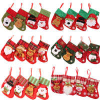 Christmas Stocking Gift Bag Small Candy Decoration Ornament