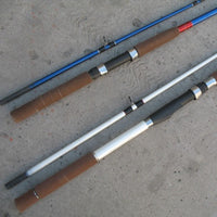 2-Section Carbon Fiber Fishing Rod for Lure, Trolling, and Boat Fishing