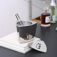 European Style Stainless Steel Champagne & Wine Ice Bucket for Home Bar