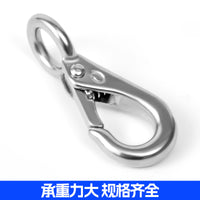 Stainless Steel Directional Spring Hook for Marine and Outdoor Use