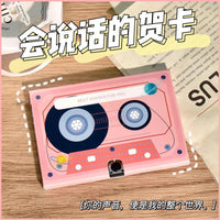 Recordable Greeting Card for Valentine's Day, Birthdays, and Special Occasions, Creative Gift for Parents and Elders