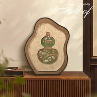 Vintage Gourd Desktop Art Decor for TV Cabinet Living Room Entrance
