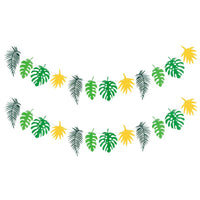 Forest Theme Non-Woven Fabric Leaf Banner for Classroom Decoration