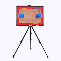 Magnetic Coaching Board for Basketball and Soccer - Foldable Dry Erase Tactical Clipboard for Training and Games