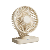 Portable USB Desk Fan with Strong Airflow for Office, Dorm, and Home Use