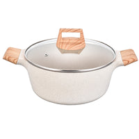 Korean Maifan Stone Non-Stick Soup Pot with Double Handles, Induction Cooker Compatible