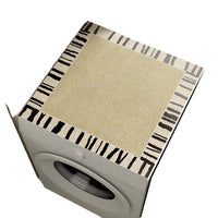 Diatomaceous Earth Wabi-Sabi Style Appliance Dust Mat for Washing Machine Microwave Refrigerator