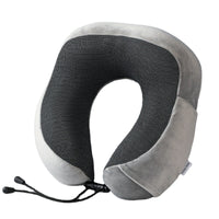Memory Foam U-Shaped Travel Neck Pillow with Magnetic Cloth Cover