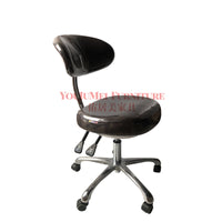 Dental Chair Medical Stool with PU Seat and Swivel Casters