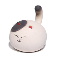 Yixing Zisha Lucky Cat Tea Pet Ornament Handmade Clay Sculpture for Tea Ceremony