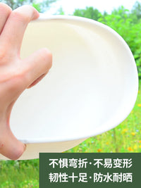 Thickened Plastic Plant Pot Saucer Round Drip Tray for Indoor Outdoor Plants
