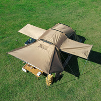 Large 6-10 Person Tunnel Tent for Outdoor Camping, Picnics, and Rain/Sun Protection