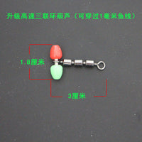 High-Speed Luminous Swivel Connector for Fishing Rigs