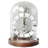 Black Walnut Solid Wood Alarm Clock with Night Light