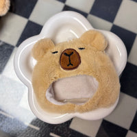 Capybara Headgear 10cm Doll Clothes for Cotton Dolls