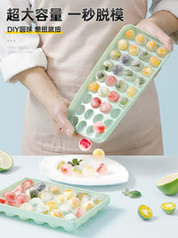 Food-Grade Ice Ball Maker Mold with Storage Box for Home and Commercial Use