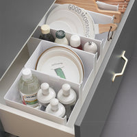 Rectangular Storage Bins for Kitchen Cabinets & Drawers, Desktop Organizer Baskets