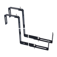 Adjustable Balcony Hanging Planter Rack Hook for Flower Pots Outdoor Window Sill Iron Shelf