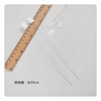 20cm Extra Long Punch Needle Threader for Jewelry Beads and Embroidery