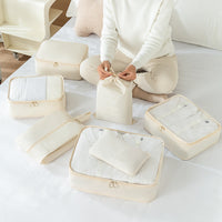 Travel Storage Organizer Set Portable Large Capacity Handbag Luggage Classification Pouch Clothes Packing Cubes