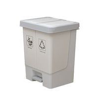 Large Pedal Trash Can with Wheels for Home Kitchen or Commercial Use, Smart Sensor Option, Lidded
