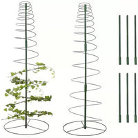 Adjustable Spiral Plant Support Stake for Climbing Vines and Tomatoes