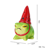 Cute Frog and Rabbit Garden Ornaments for Potted Plants and Micro Landscapes