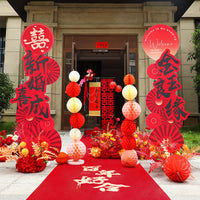 Wedding Aisle Guide Sign Pillars for Outdoor Ceremony & Reception Decor