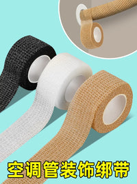 Self-Adhesive Pipe Wrap Tape for HVAC, Gas, and Water Pipes - Decorative Cover Up Tape for Home Improvement