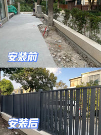 Aluminum Alloy Balcony Fence Railing for Villa Garden Outdoor