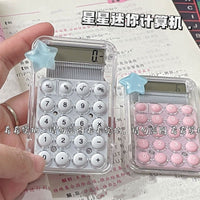 Star Mini Calculator for Students and Office, Silent Multi-function