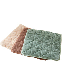 Plush Trapezoid Chair Seat Cushion, Thickened Seat Pad for Dining, Office, and Car Use