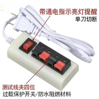 LED Light Bulb Tester with Alligator Clips for Quick Detection and Aging Test