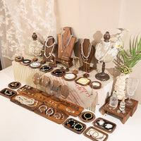 Vintage Mannequin Necklace Display Stand Jewelry Holder for Countertop