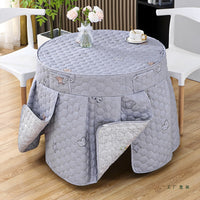 Thickened Round Electric Heater Tablecloth Cover Modern Minimalist Design