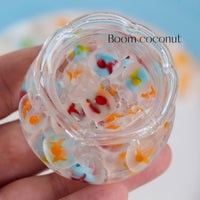 Japanese Style Frosted Lampwork Glass Goldfish Fish Tank Beads for DIY Jewelry Making