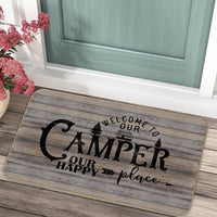 American Style Outdoor Portable Camping Doormat Entrance Dirt-Resistant Wear-Resistant Floor Mat