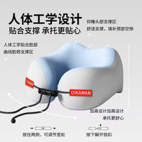 Memory Foam Car Neck Pillow U-Shaped Travel Headrest for Cervical Support