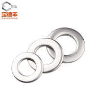 304 Stainless Steel Ultra-Thin Flat Washers for Screws, M6-M10
