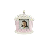 Mini Square Zinc Alloy Photo Frame for Desktop Display