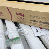 Air Conditioner Decorative Line Set Cover Kit PVC Straight Pipe Elbow Connector Flexible Hose for 1-5 HP Units