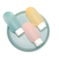 Travel Squeeze Bottles for Shampoo, Lotion, and Toiletries