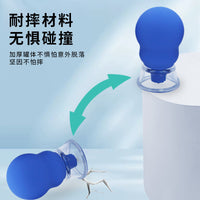 Magnetic Cupping Therapy Set with Silicone Needles for Facial Gua Sha and Massage