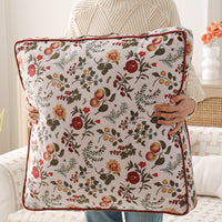 60x60cm Floor Cushion with Core, Large Square Tatami Seat Pad for Living Room, PP Cotton
