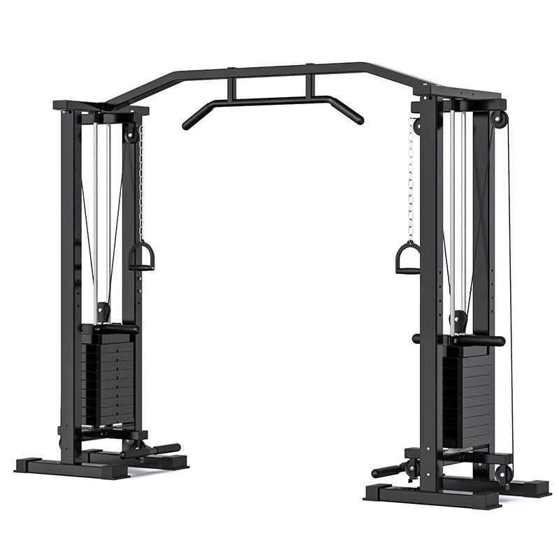 Multi-functional Cable Crossover Machine Home Gym Strength Training Equipment with Weight Stack