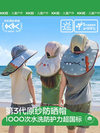 KK Tree Kids UV Protection Sun Hat with Wide Brim for Boys and Girls