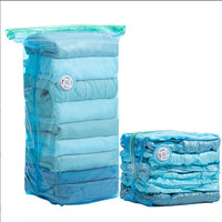 Taili 3D No-Pump Vacuum Compression Storage Bags for Clothes and Quilts