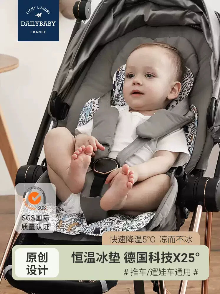 DailyBaby Universal Stroller and Car Seat Cooling Mat for Infants and Toddlers