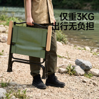 Portable Ultralight Aluminum Alloy Folding Camping Chair for Outdoor Picnic Fishing
